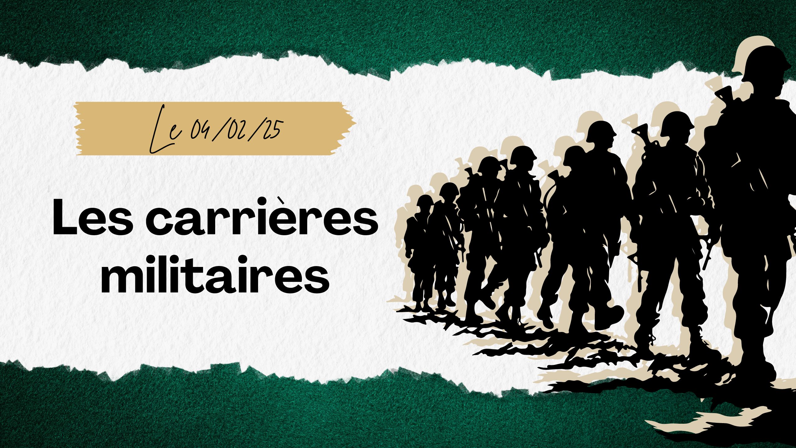 Les carrières militaires